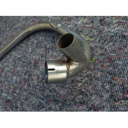 Tube d'Échappement Neuf d'Époque pour Triumph T100 de 1969-70