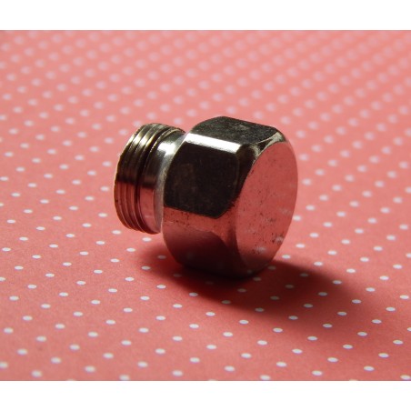 Écrou Cache Gicleur Principal d'un Carburateur Amal Monobloc 376 ou 389