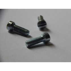 Jeu de 3 Vis de la Cache Cuve d'un Carburateur Amal Monobloc 376 ou 389