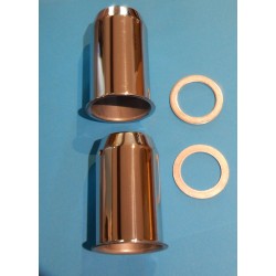 Porte Joint Spie de Fourche en INOX,Triumph T120 / T100 et BSA A50 / A65 et Rocket 3
