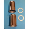 Porte Joint Spie de Fourche en INOX,Triumph T120 / T100 et BSA A50 / A65 et Rocket 3