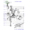 Vis pour le Clip du Haut de Carburateur Amal 376 ou 389