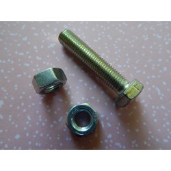 Boulon et Écrou de l'Ajusteur de Roue Arrière / Chaîne Triumph T140