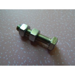 Boulon et Écrou de l'Ajusteur de Roue Arrière / Chaîne Triumph T140