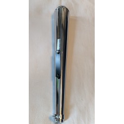 Silencieux Mégaphone Long (66cm) Type Dunstall, Chromé