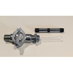 Robinet d'Essence Type BAP, Norton Commando, Triumph T140, Positions Ouvert et Fermé