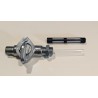 Robinet d'Essence Type BAP, Norton Commando, Triumph T140, Positions Ouvert et Fermé
