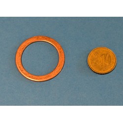 Rondelle en Cuivre pour Filtre de Carter Moteur Modèles Triumph 650cc Unit de 1964-72 et 750cc de 1973