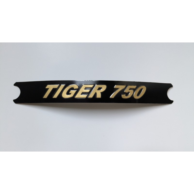 Autocollant Triumph Tiger 750 Fond Noir