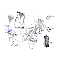 Écrou Captif pour Sigle du Carter Latéral Triumph T140 TR7 1973-77