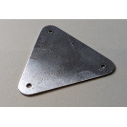 Plaque de Brevet de Carter de Distribution AVEC DÉFAUT Triumph Finition Aluminium