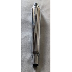 Silencieux Triumph T140 Style Norton Peashooter