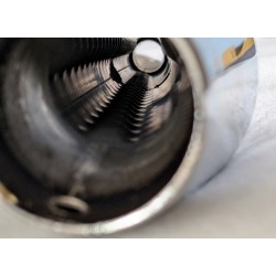 Silencieux Triumph T140 Style Norton Peashooter