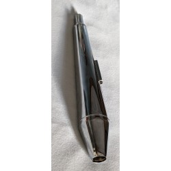 Silencieux Triumph T140 Style Norton Peashooter