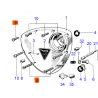 Vis Fillister 70-3668 Carter de Distribution Triumph 650cc Unit 1953-68
