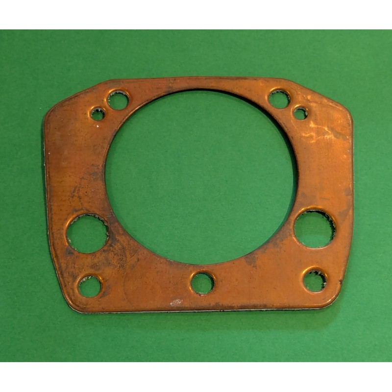 Joint De Culasse En Cuivre Pour Royal Enfield Bicylindre 500cc 1949-52 Neuf d'Époque