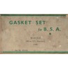 Pochette de Joints BSA B23 350cc 1939 Neuf d'Époque