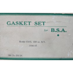 Pochette de Joints BSA C10L 250cc 1956-57 Neuf d'Époque