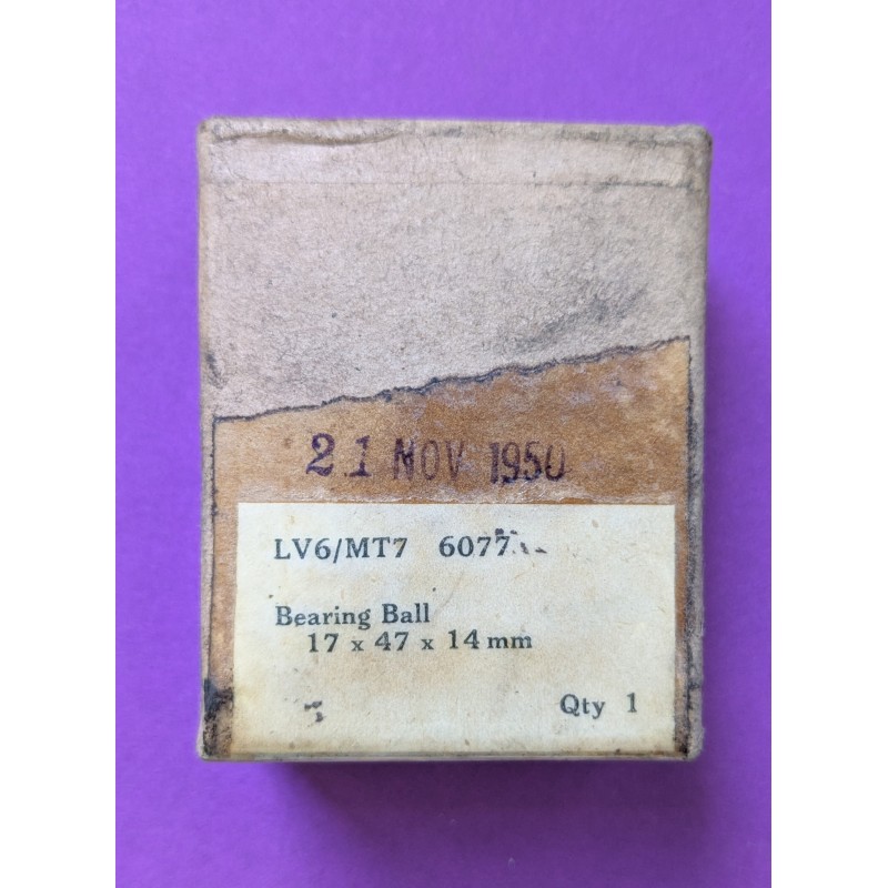 Roulement de Boîte de Vitesse Neuf d'Époque Triumph Unit 1958-74