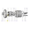 Boulon d'Embrayage Triumph Unit 1972-85