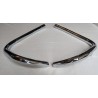 Tubes d'Échappement pour Triumph T120 et TR6R Huile dans le Cadre 1972 Sans Équilibrage