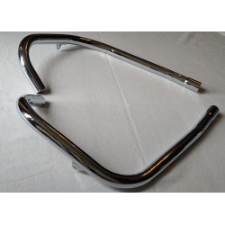 Tubes d'Échappement pour Triumph T120 et TR6R Huile dans le Cadre 1972 Sans Équilibrage