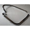 Tubes d'Échappement pour Triumph T120 et TR6R Huile dans le Cadre 1972 Sans Équilibrage