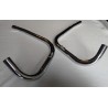 Tubes d'Échappement pour Triumph T120 et TR6R Huile dans le Cadre 1972 Sans Équilibrage
