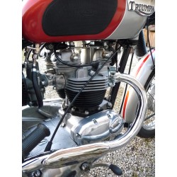 Tubes d'Échappement Relevés pour TRIUMPH T120C et TR6SC 1963-66