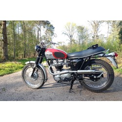 Tubes d'Échappement Relevés pour TRIUMPH T120C et TR6SC 1963-66