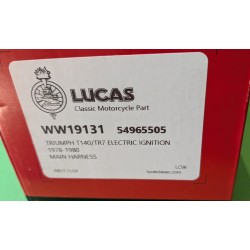 Faisceau Électrique Lucas pour Triumph T140 et TR7 Allumage Électronique Lucas (1978-80)