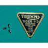 Plaque de Brevet pour Triumph TIGER 110