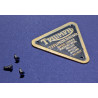 Plaque de Brevet pour Triumph TWENTY ONE, 3TA