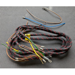 Faisceau Électrique Lucas pour Norton ES2 et Modèle 50 Cadre Rigide ou Coulissant Montage Klaxon au Moteur
