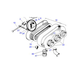 Tuyau de Ventilation Moteur Triumph T150 1968-75