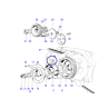 Jeu de 12 Caoutchoucs d'Embrayage Triumph T150 1969-74 et T160
