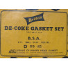 Pochette de Joints Haut Moteur Neuf d'Époque BSA C11 et C11G 1946-