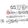 Écrou Zingué de Rochet de Kick Triumph 21-0594