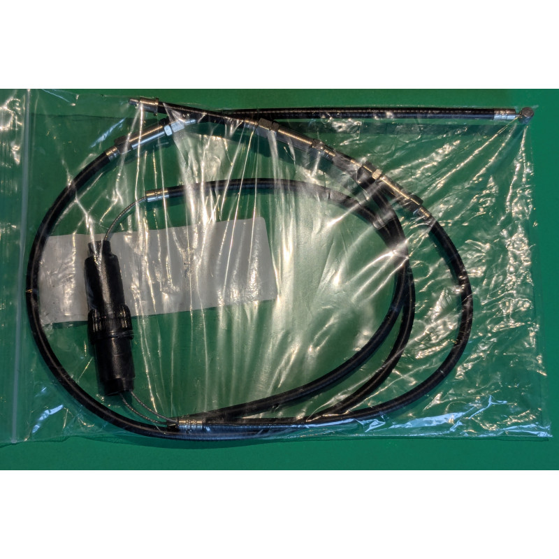 Jeu de 3 Câbles d'Accélérateur Triumph T120 1963-67 et T100T 1967 Guidon Européen