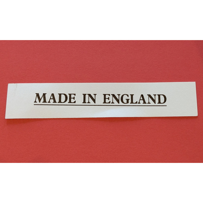Décalcomanie Triumph Made In England en Majuscules