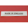 Décalcomanie Triumph Made In England en Majuscules