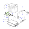 Entretoise Supérieur de Support de Batterie T150 et T160 1968-74