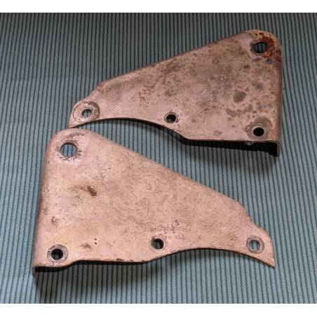Paire de Plaques de Montage de Moteur d'Occasion Triumph T100 1967-