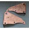 Paire de Plaques de Montage de Moteur d'Occasion Triumph T100 1967-