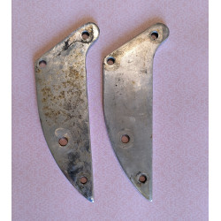 Plaques de Montage Des Cale Pieds Passager Triumph Unit 650cc et T150