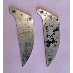 Plaques de Montage Des Cale Pieds Passager Triumph Unit 650cc et T150