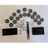 Kit Montage de Réservoir d'Essence en Acier Norton Interstate 850cc 1973-74