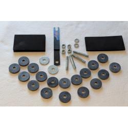 Kit Montage de Réservoir d'Essence en Acier Norton Interstate 850cc 1973-74
