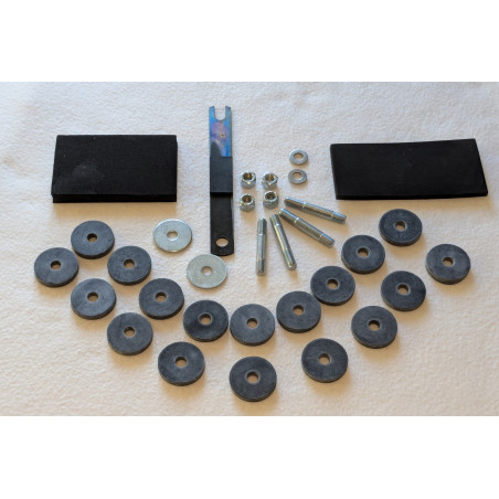 Kit Montage de Réservoir d'Essence en Acier Norton Interstate 850cc 1973-74