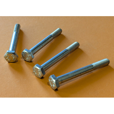 Jeu de 4 Boulons Extérieurs pour Boîtes Culbuteurs Triumph T120 / TR6 1969-72 et T140 / TR7 1973-83